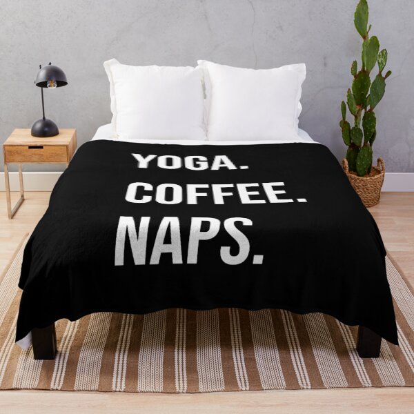 Item preview, Coffee. Yoga. Naps. designed and sold by ZachTheDesigner.