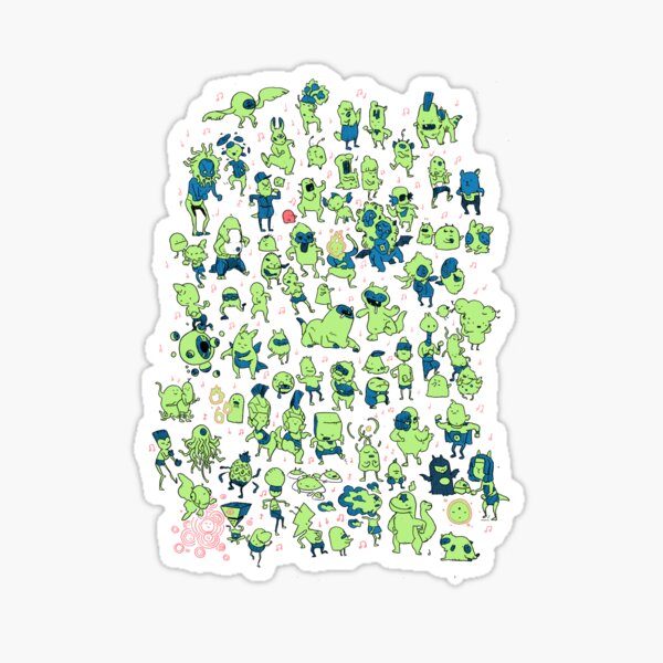 ALIEN DANCE PARTY 2: Intergalactic Boogaloo Sticker