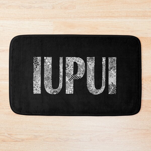Item preview, Zentangle IUPUI 4 (invert) designed and sold by Nicole Christine.