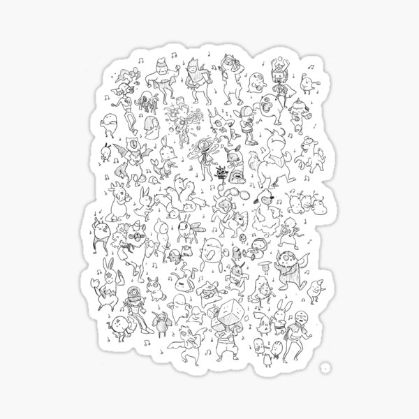 ALIEN DANCE PARTY 3: Multiverse Mash Sticker