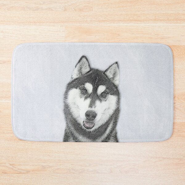 Item preview, Siberian Husky (Black and White) designed and sold by alpendesigns.