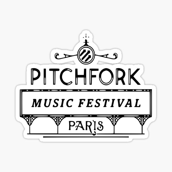 Sticker Pitchfork Redbubble