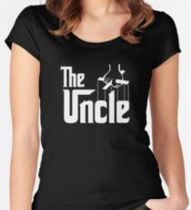 The Uncle T-shirt Godfather Inspired Women's Fitted Scoop T-Shirt