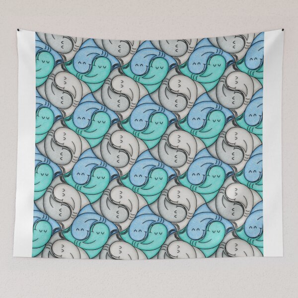 Item preview, Shark tessellation designed and sold by Vibali.