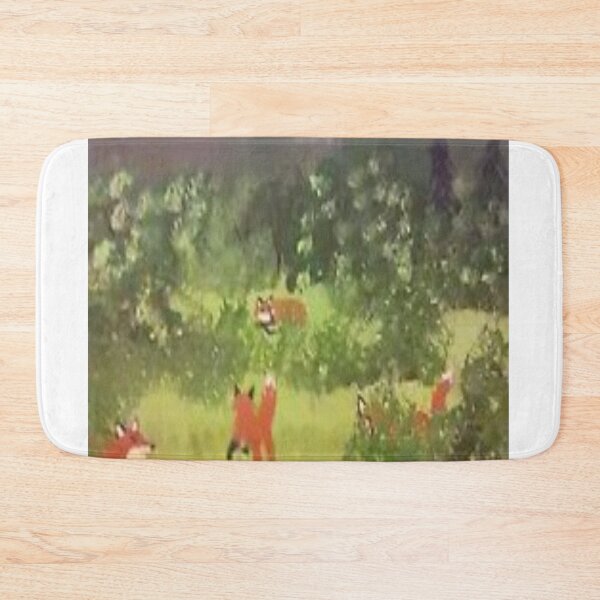 Item preview, Loon and fox pond designed and sold by BellsPainting.