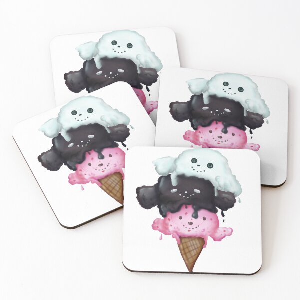 Item preview, Kawaii Dog Ice Cream Cone designed and sold by KrissySempai.