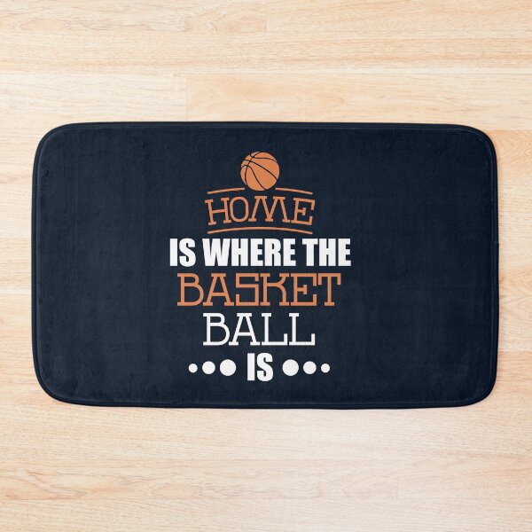 Item preview, "Home Is Where The Basketball Is." Funny Graphic T-Shirts, Mugs, and More designed and sold by TheShirtBay.