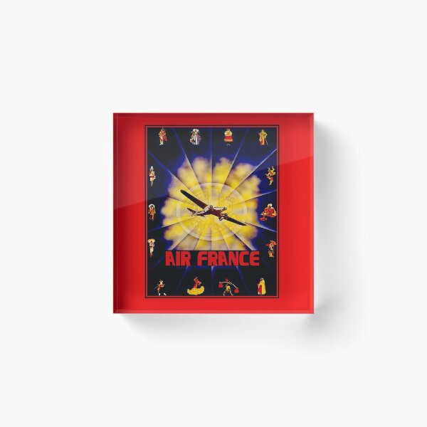 Item preview, AIR FRANCE : Vintage Airline Travel Advertising Print designed and sold by posterbobs.
