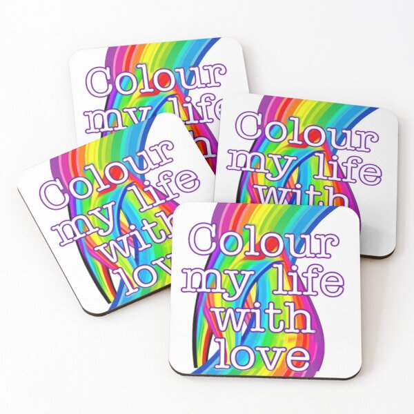 Item preview, Colour my life with love designed and sold by Rebecca Stuart-Milgate.