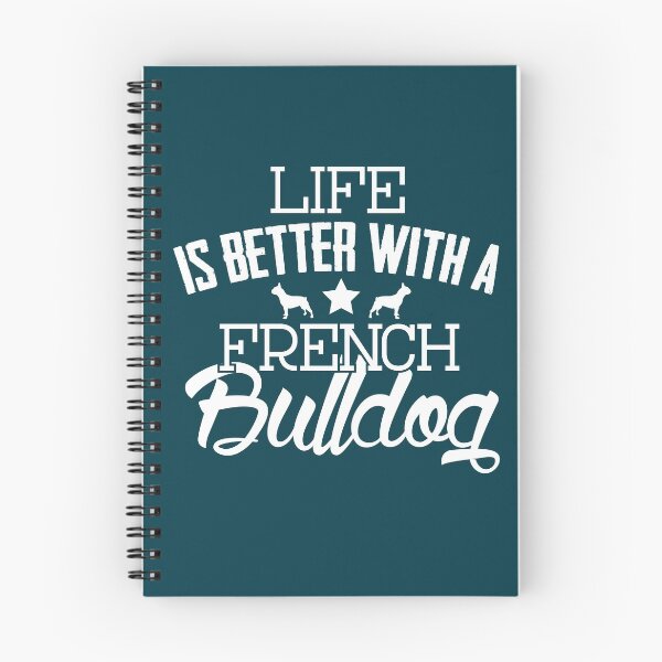 Item preview, "Life Is Better With A French Bulldog" Funny Graphic T-Shirts, Mugs, and More designed and sold by TheShirtBay.