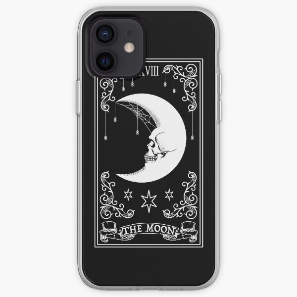 The Moon Tarot Card iPhone Soft Case
