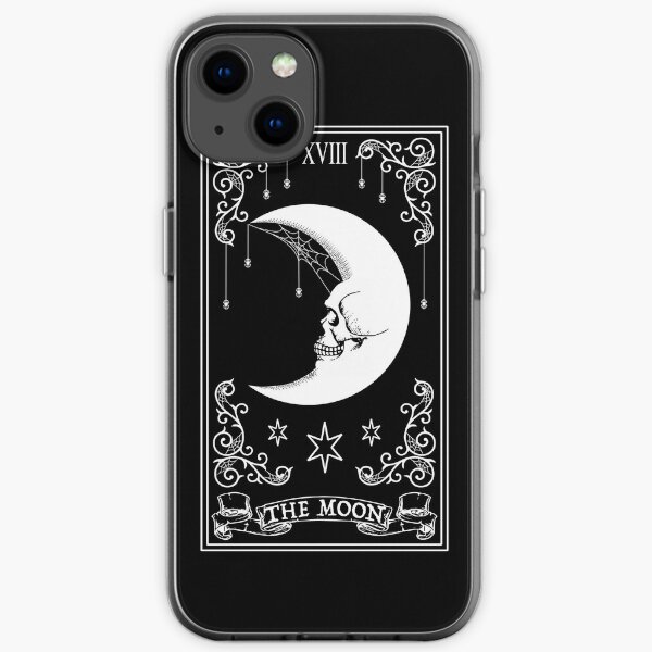 The Moon Tarot Card iPhone Soft Case