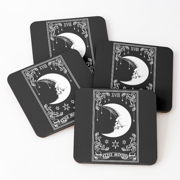 Item preview, The Moon Tarot Card designed and sold by RavenWake.