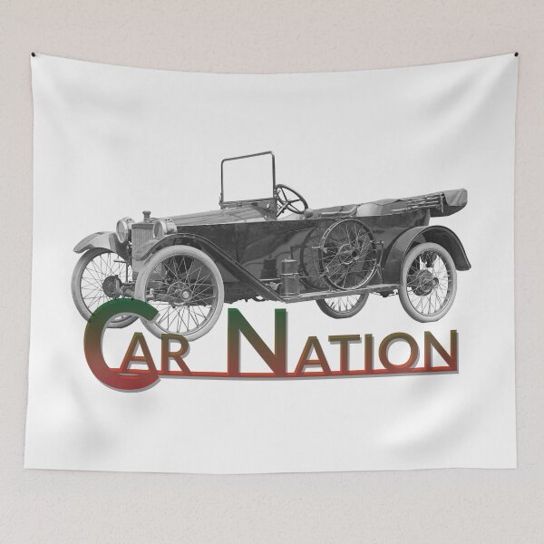 Item preview, 1914 Car Nation Antique Automobile with multi color logo designed and sold by Kyle Hamar.