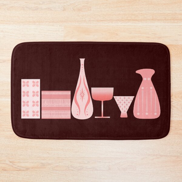 Item preview, Mid-Century Bar in Pink designed and sold by Christine Crawford.