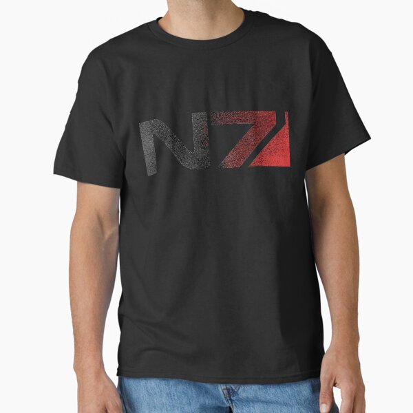 Item preview, Mass Effect N7 Distressed Logo designed and sold by bendups.