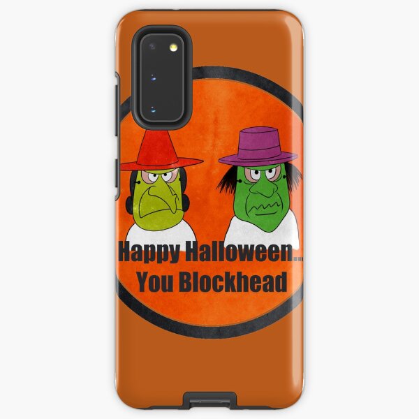 Blockhead Halloween Samsung Galaxy Tough Case