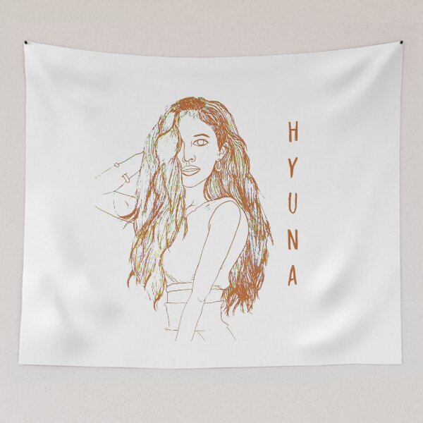Item preview, Hyuna (outline) designed and sold by laluciernaga.