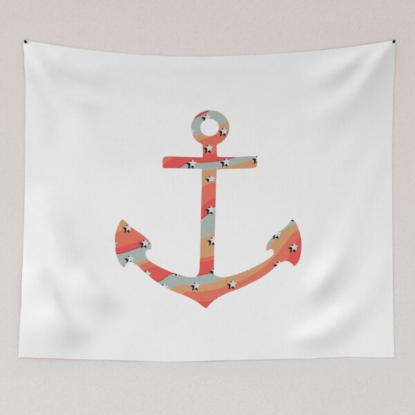 Item preview, ANCHOR (RETRO) designed and sold by christikdesigns.