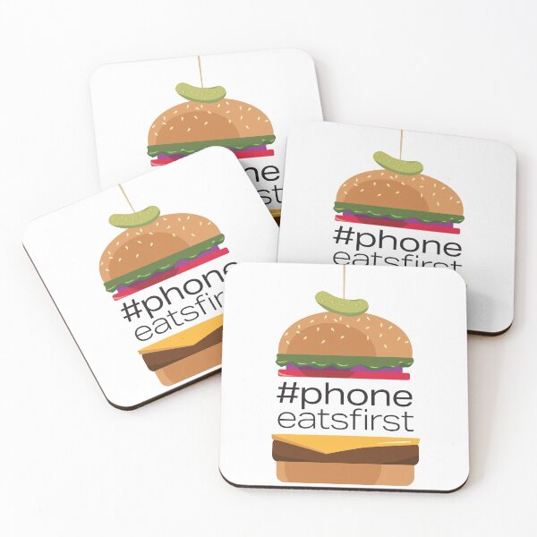 Item preview, Phone Eats First designed and sold by foxychopstix.