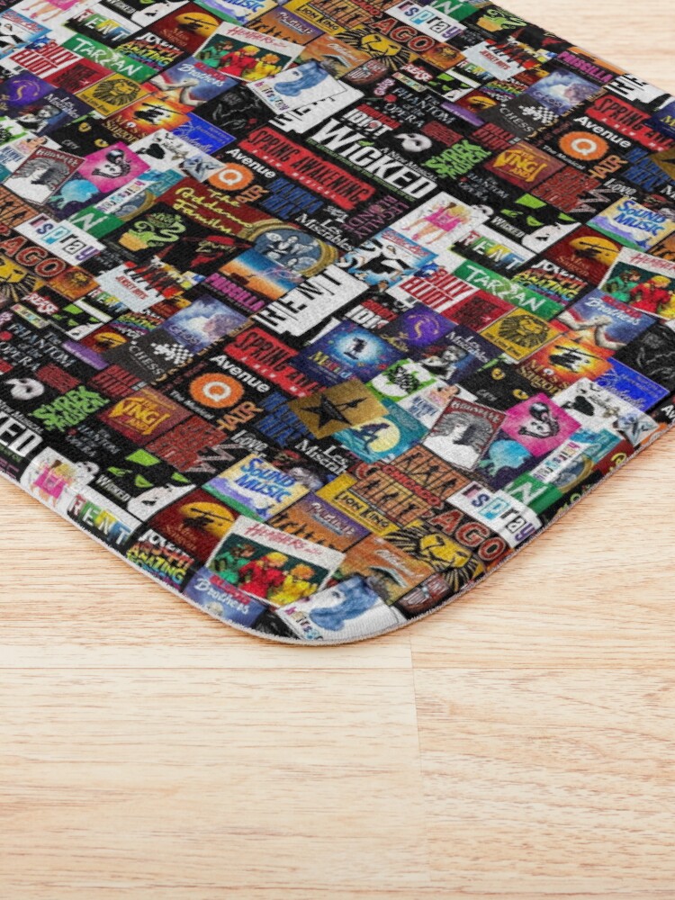 Alternate view of Musicals Collage II Bath Mat