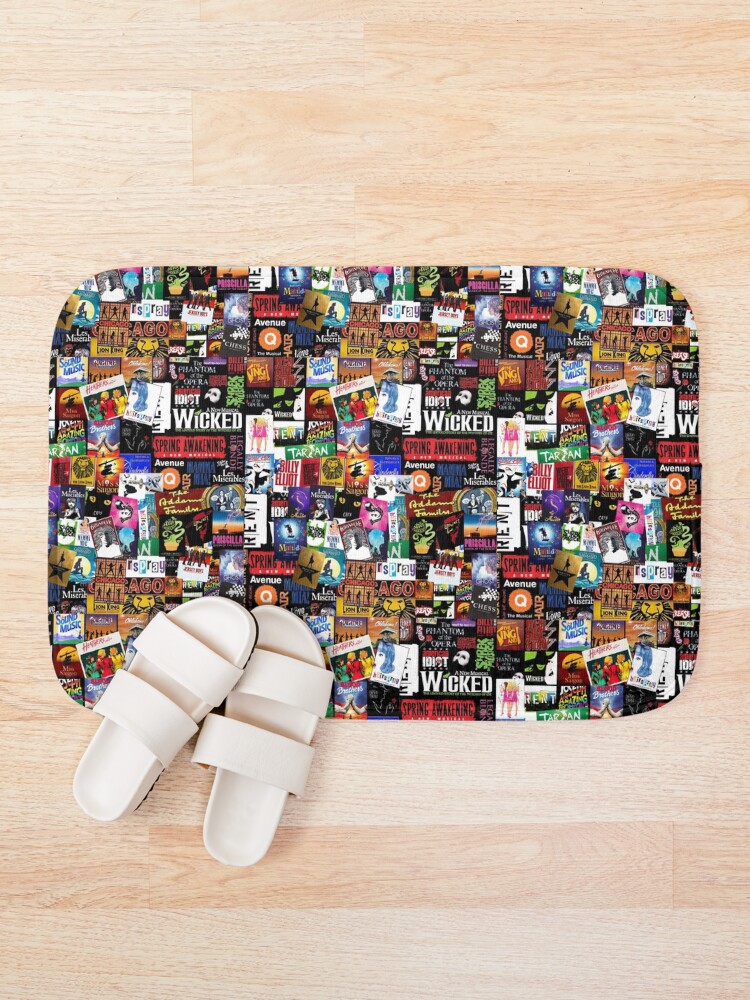 Alternate view of Musicals Collage II Bath Mat