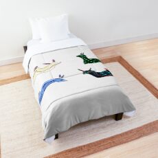 Half of the Nudi-Bunch Comforter
