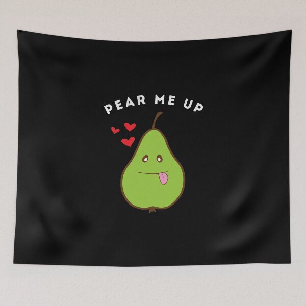 Item preview, Funny Pear Me Up Adorable Illustration designed and sold by ripsydesigns.