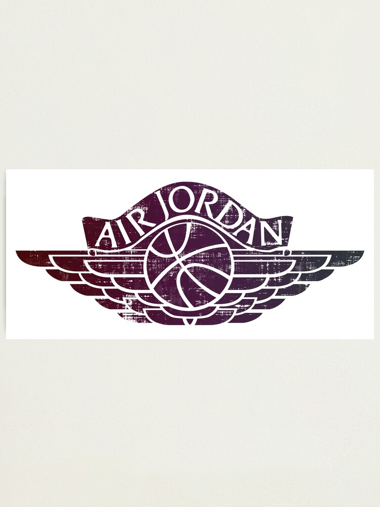 Air Jordan Wings Photographic Print for Sale by StatueGalaxy Redbubble