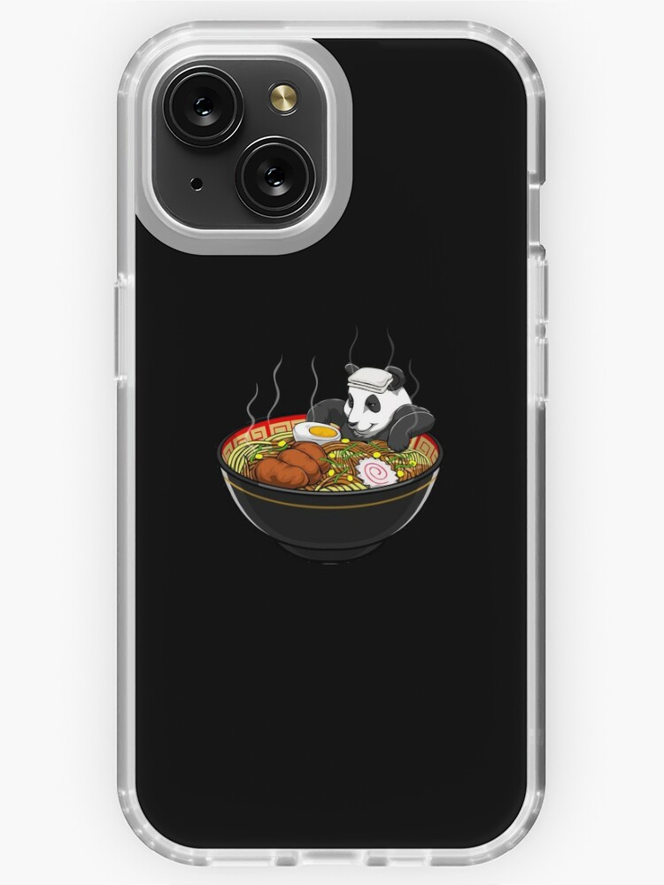 Panda Ramen Bath Japanese Instant Noodle Foodie iPhone Case