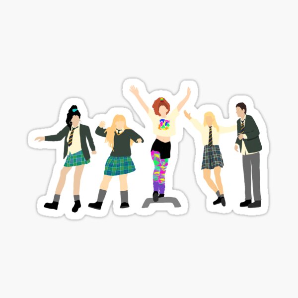 Derry Girls Step Dancing with Orla Sticker