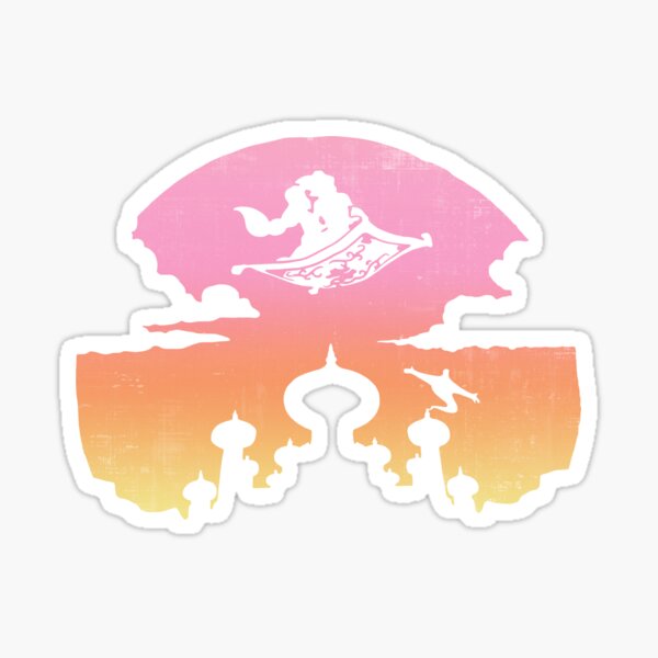Aladdin Jasmin Sticker
