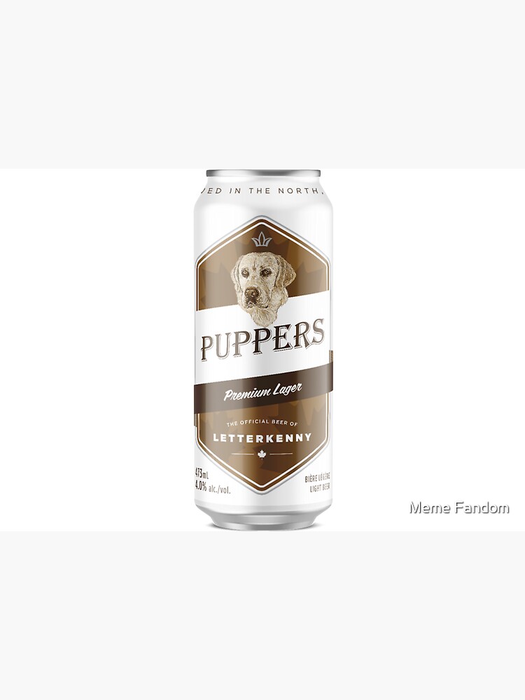 "Puppers, Officially Wayne's favourite beer." Water Bottle for Sale by