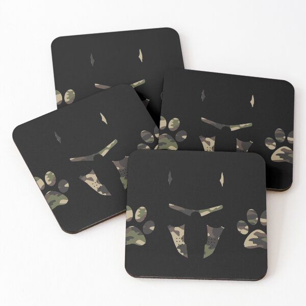 Item preview, Paws up - Camo designed and sold by PupDeeno.