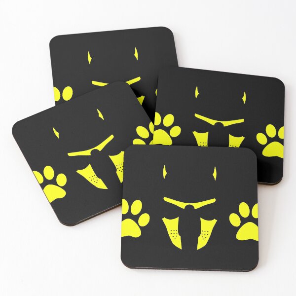 Item preview, Paws up - Yellow designed and sold by PupDeeno.