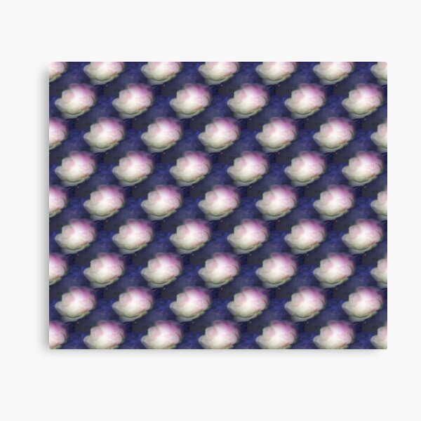 delicate pink old fashioned rose pattern 2 Canvas Print