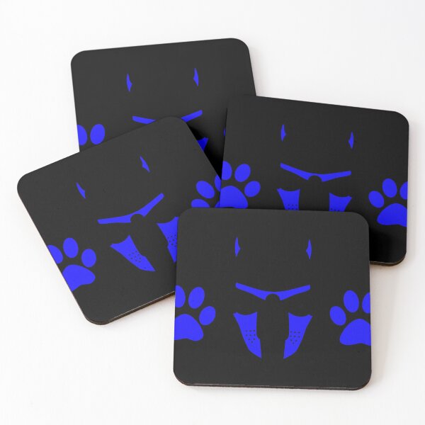 Item preview, Paws up - Blue designed and sold by PupDeeno.