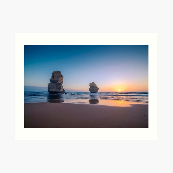 Apostles Sunset Art Print