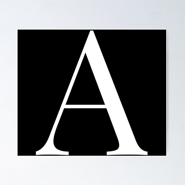 Item preview, Alphabet A designed and sold by marosharaf.