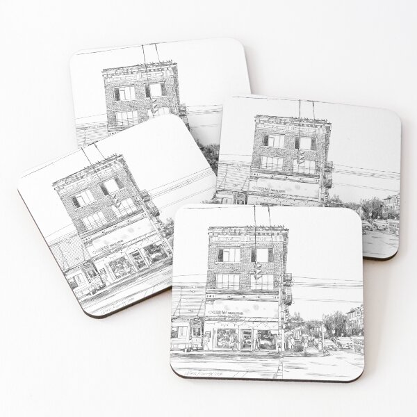 Item preview, Kitslano Building Vancouver designed and sold by urbansketcher.