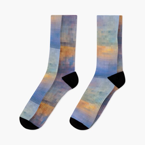 Item preview, Monet Impression Sunrise - Pixel Art designed and sold by ShaMiLaB.