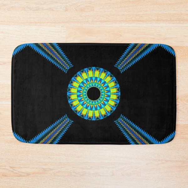 Item preview,  Colorful Concentric Kaleidoscopic Geometric Pattern designed and sold by Liam Warr.