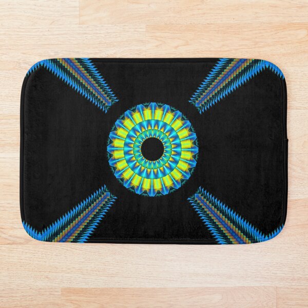 Item preview,  Colorful Concentric Kaleidoscopic Geometric Pattern designed and sold by Liam Warr.