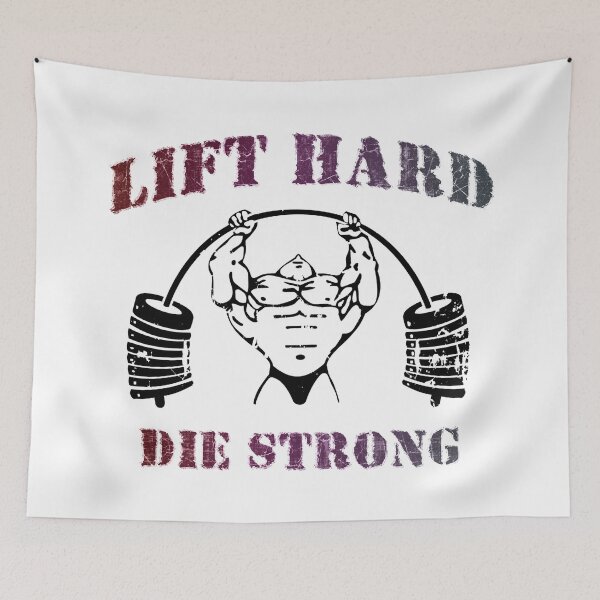 Item preview, Lift Hard Die Strong Gym Fitness designed and sold by InfinityWar.