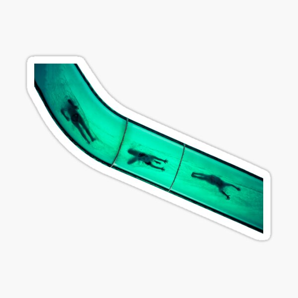 Sliding into Summer Sticker