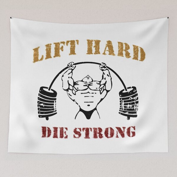 Item preview, Lift Hard Die Strong Gym Fitness designed and sold by InfinityWar.