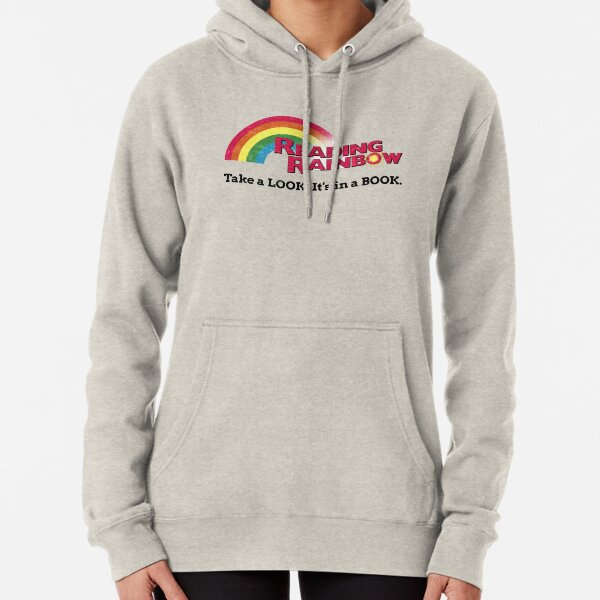 reading rainbow hoodie