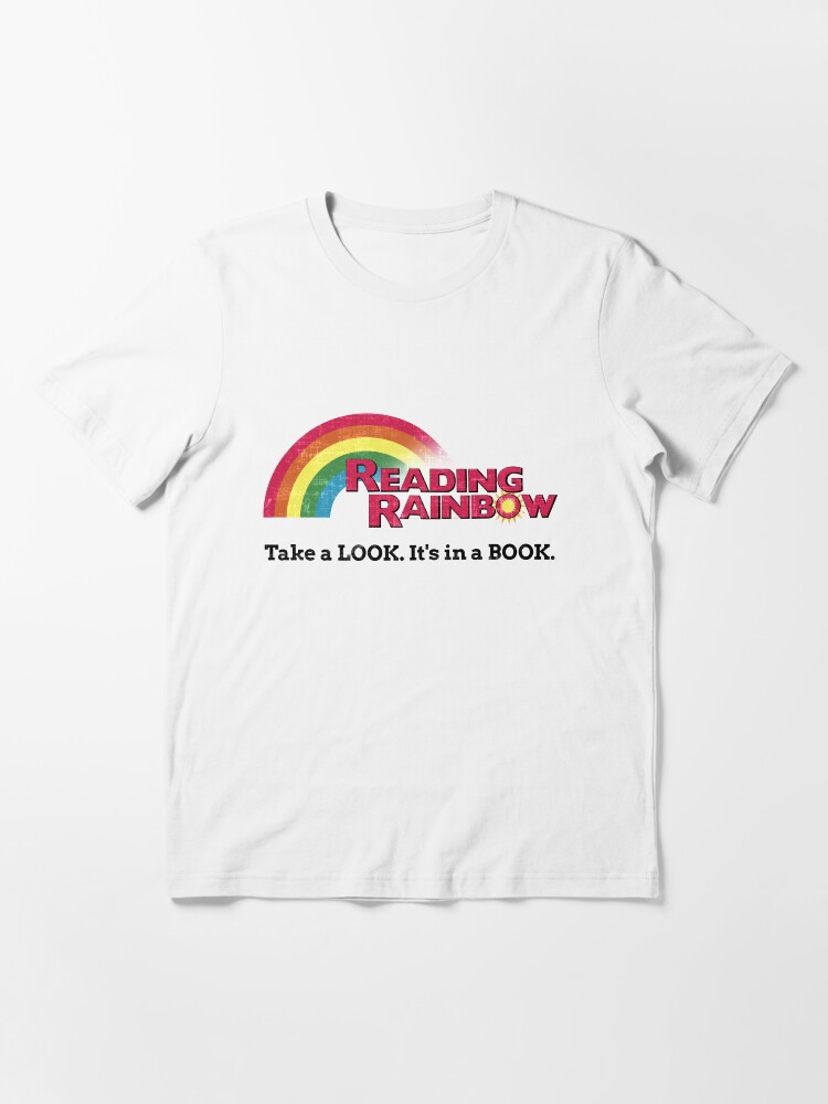 reading rainbow t shirt