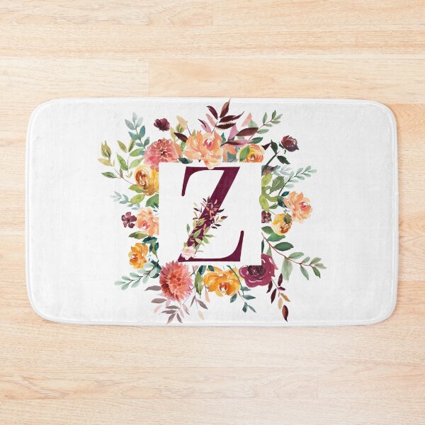Artikelvorschau, Blumenmonogramm - Z entworfen und verkauft von Amanda-Lakey.