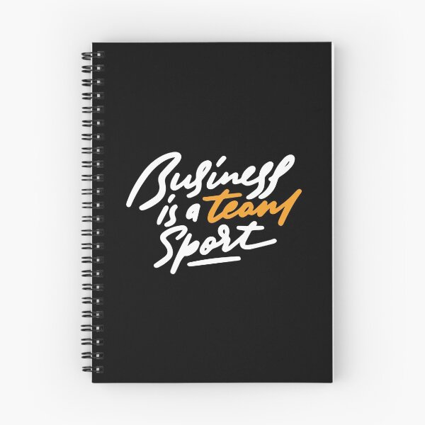 Item preview, Business Is A Team Sport Inspirational Quotes designed and sold by ProjectX23.